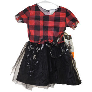 Girl's Target Hyde and Eek Werewolf Fairy Tale Costume Dress Only